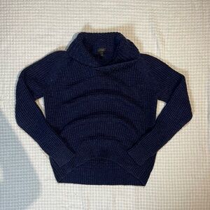 Men’s dark navy blue J. Crew knitted sweater